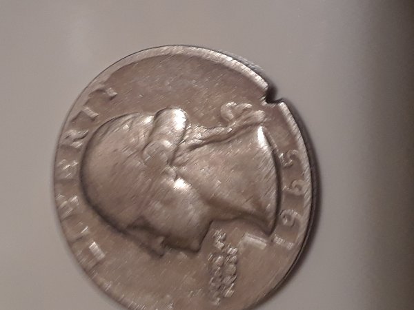 1965-Washington-Quarter-With-Errors-And-Clipped-Or-Missing-Clad?-Value
