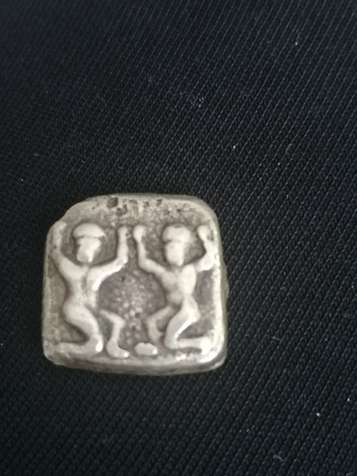 Square-Silver-Coin-/-Token-Thing