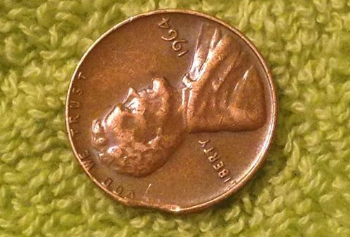 1964-Lincoln-Cent.-Error-Or-Damage?