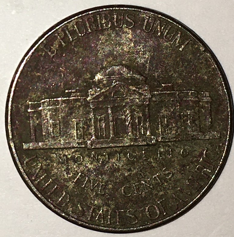 2007-D,--2011-D,-Nickles----Dark-Color