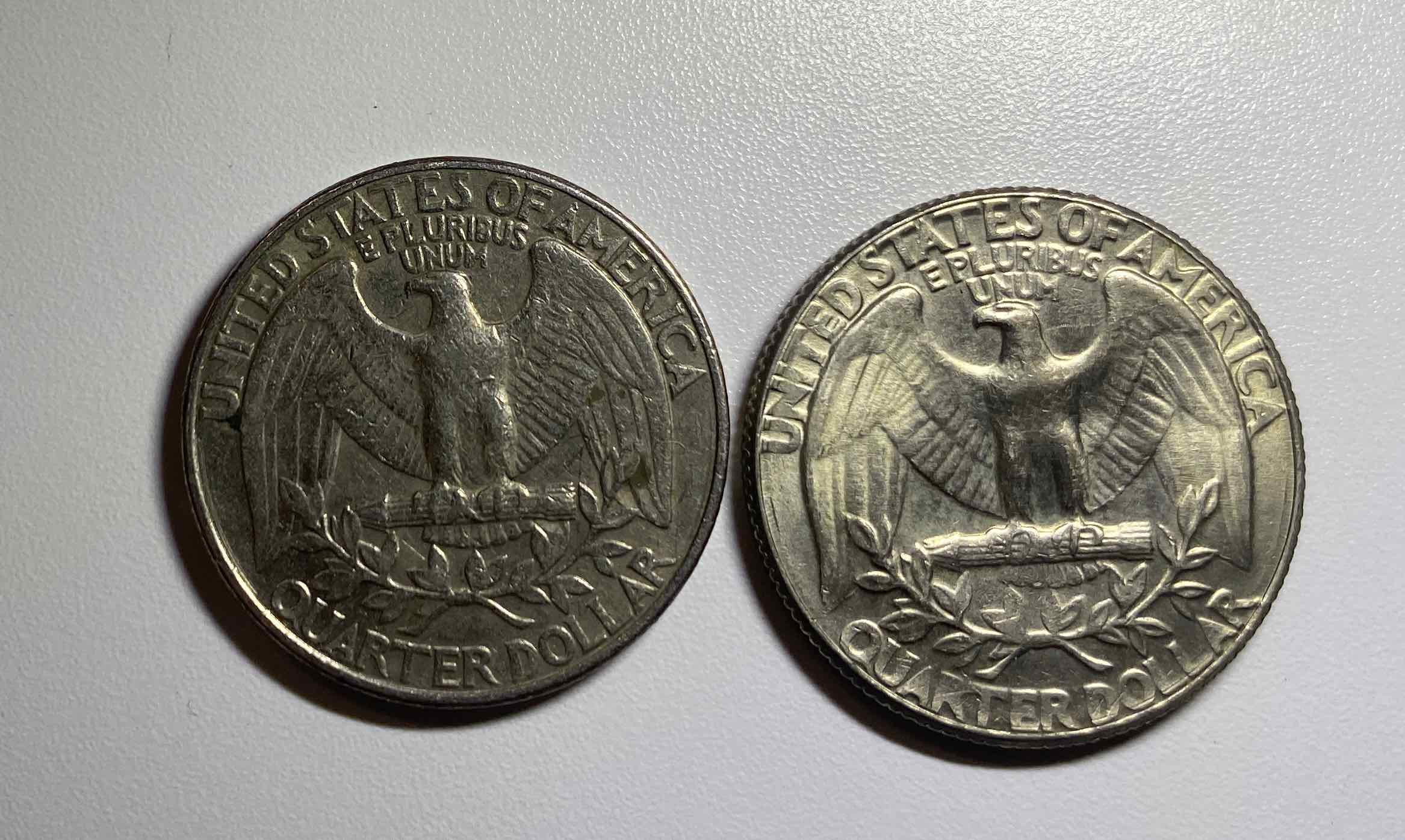 1974-Washington-Quarter-Unknown-Composition/Planchet