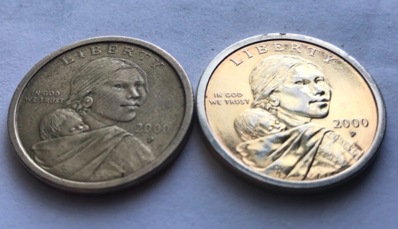 2000-P-Sacajawea-Obverse-And-Reverse-Error.-Multiple-Reverse-Errors