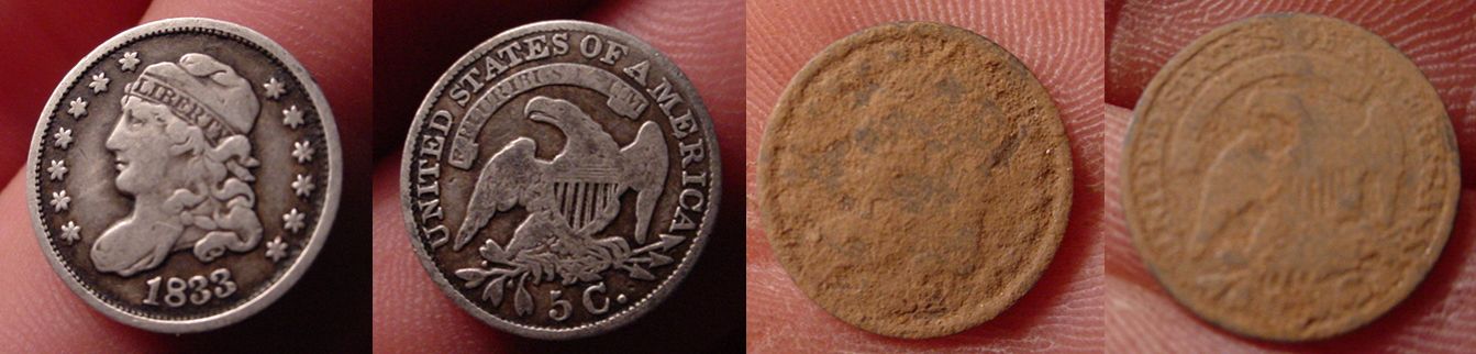 1787-New-Jersey-Copper-&-Other-Coins-From-The-Ground