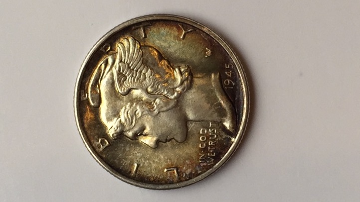 Toned-Mercury-Dimes;-My-Collection-And-Yours