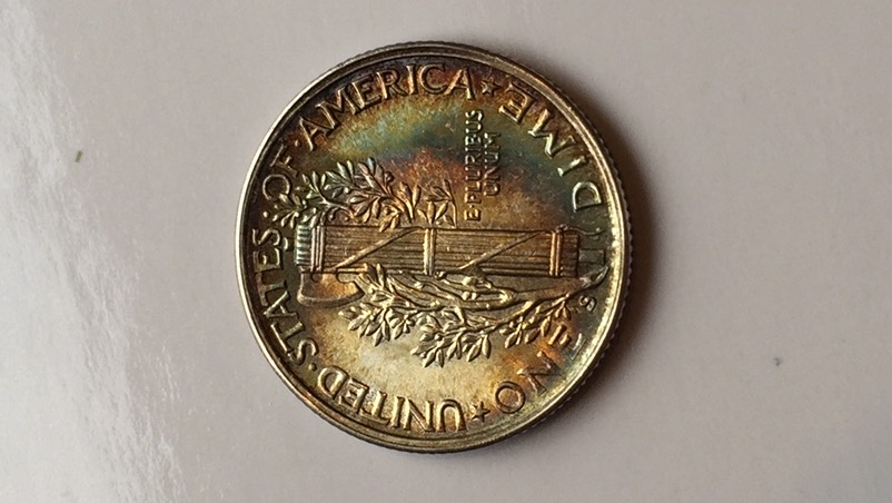 Toned-Mercury-Dimes;-My-Collection-And-Yours