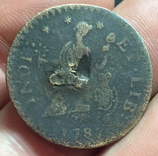 1787-Laughing-Head-Connecticut-Copper-For-7.01-Shipped