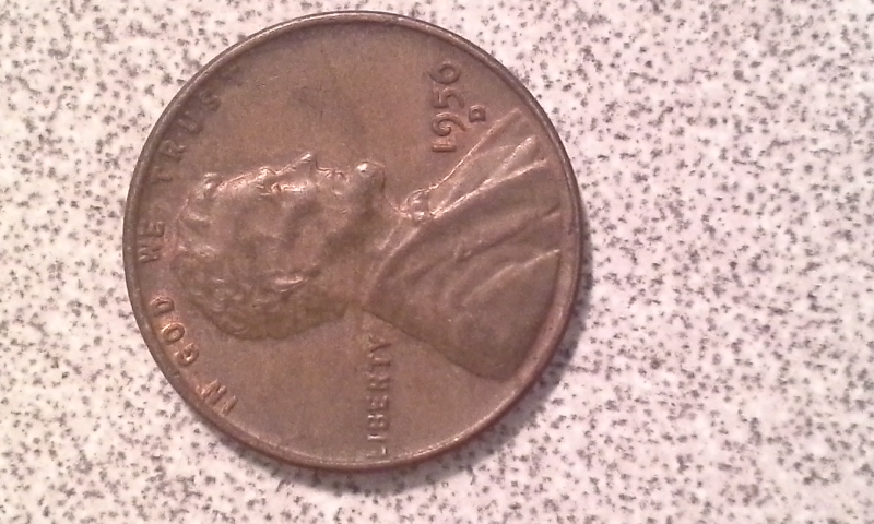 Strange-Eye-On-1956-D-Penny-?