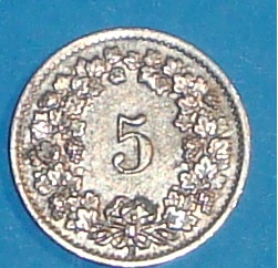 1946B-Switzerland-5-Rappen-For-Grading-And-Value-Please