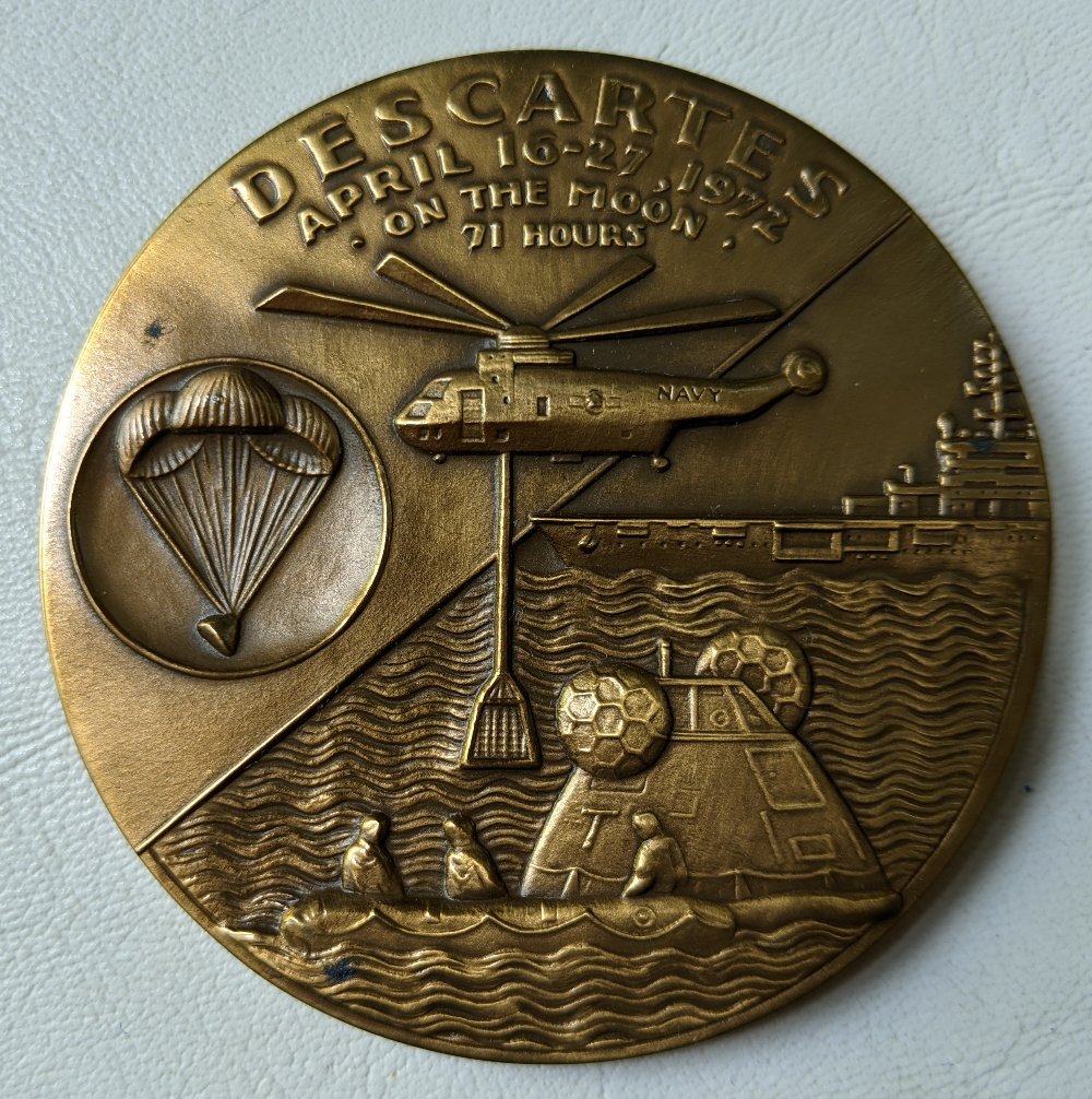 Post-A-Coin-Or-Medal-Related-To-Space-Travel.