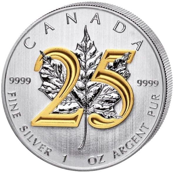 2013-25th-Silver-Maple-Leaf---Gold-Gild-Edition