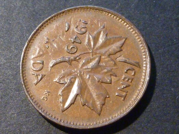 George-VI-Cent,-Scarce-Error
