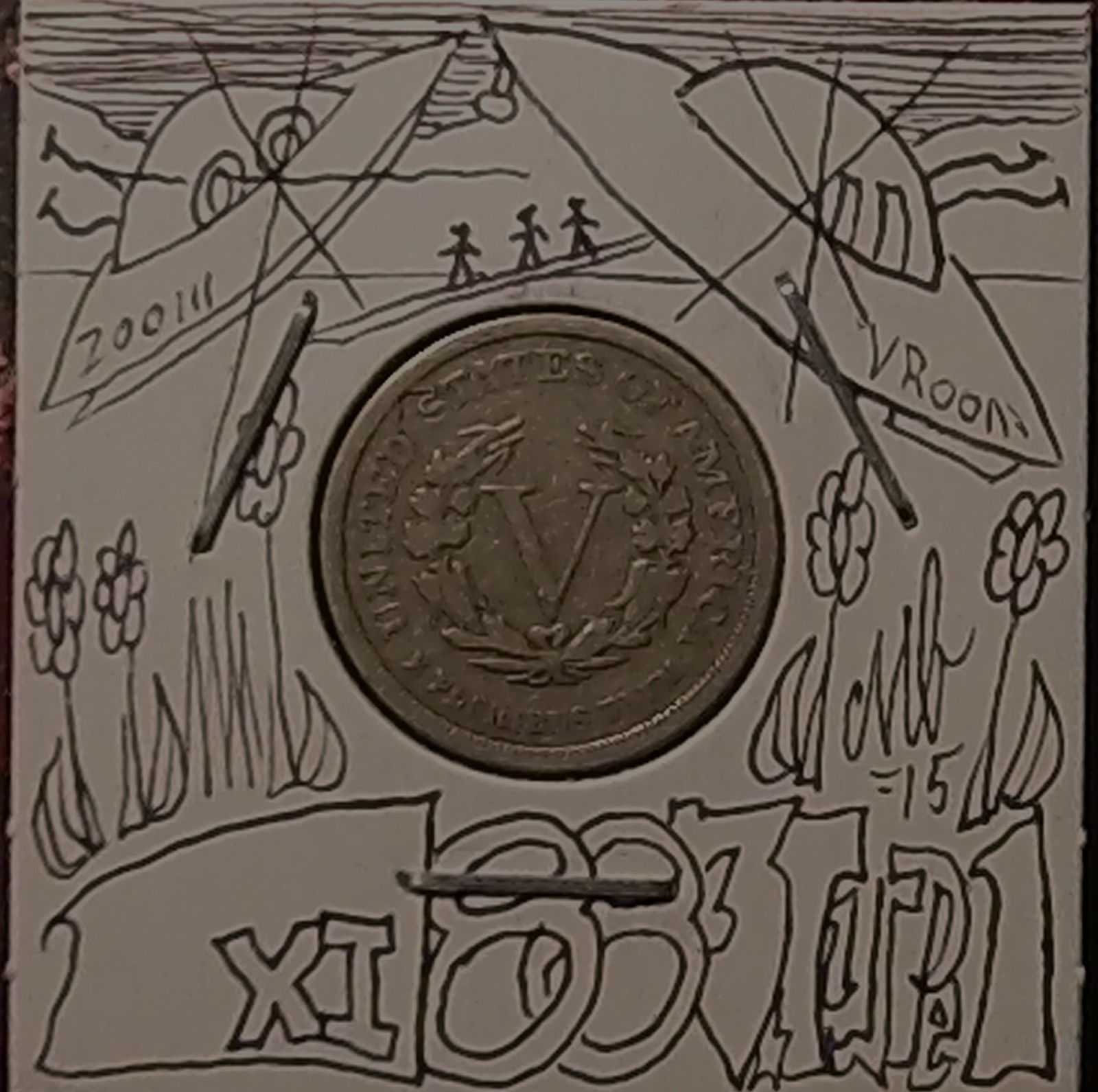 Who-Draws-Like-This-On-A-Coin-Holder?
