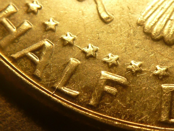 2001-Kennedy-Half-With-Convex-Reverse