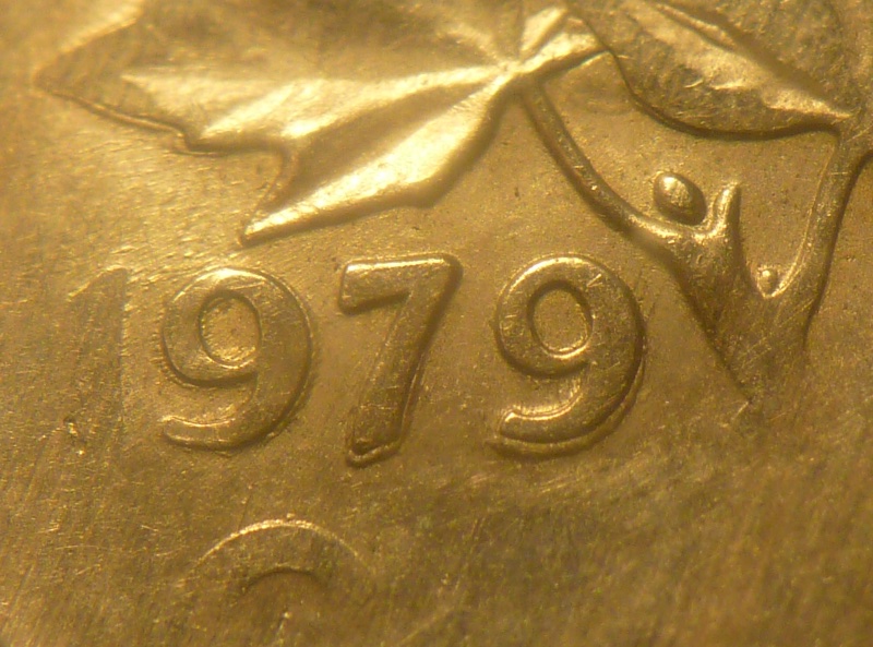 1979-1-Cent,-Struck-On-New-Zealand-5c-Cu-Ni-Planchet-With-DDD