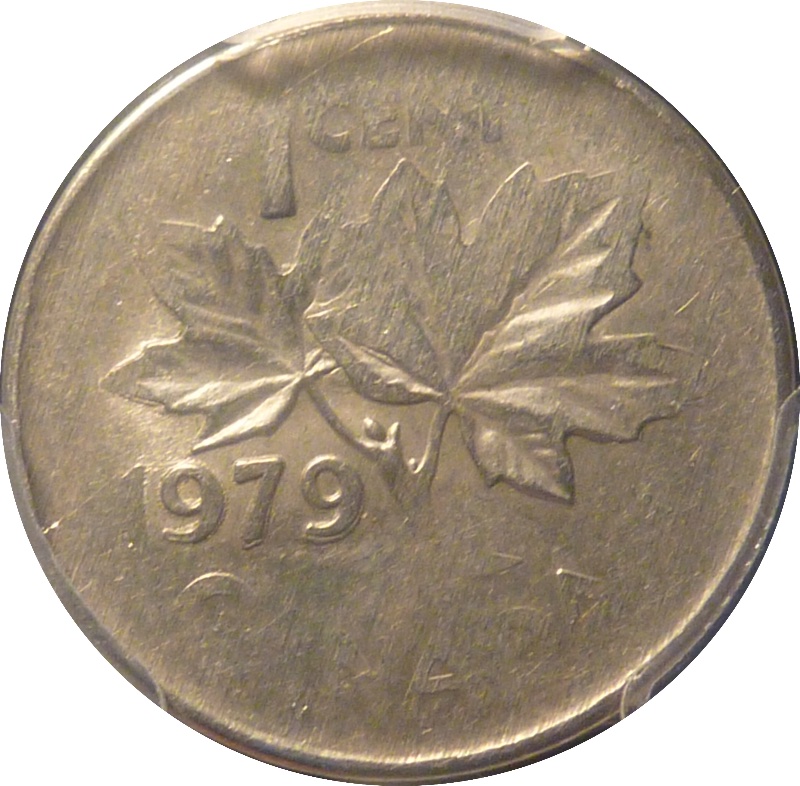 1979-1-Cent,-Struck-On-New-Zealand-5c-Cu-Ni-Planchet-With-DDD