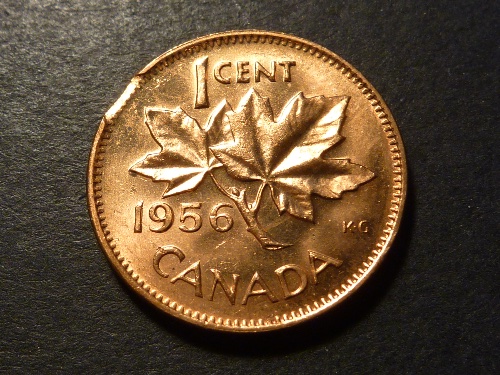 Some-Nice-Clipped-1c-Coins-From-The-1950's
