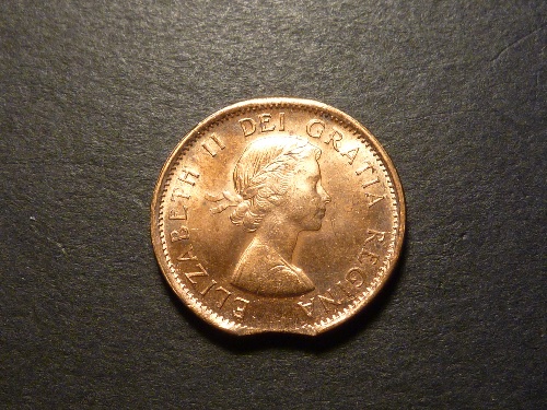 Some-Nice-Clipped-1c-Coins-From-The-1950's