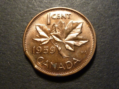Some-Nice-Clipped-1c-Coins-From-The-1950's