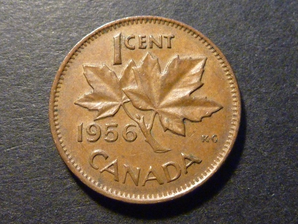 Cool-1956-1c,-With-Strong-Machine-Doubled-Date