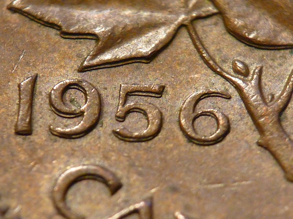 Cool-1956-1c,-With-Strong-Machine-Doubled-Date