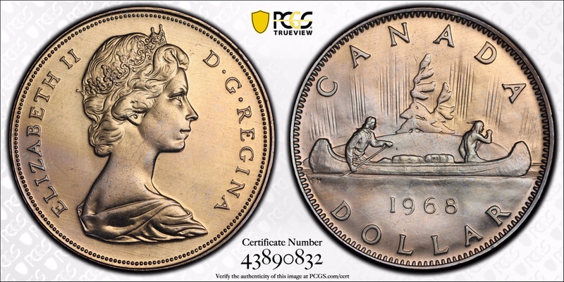 Canada-Experimental-Cased-Nickel-Dollars-1968