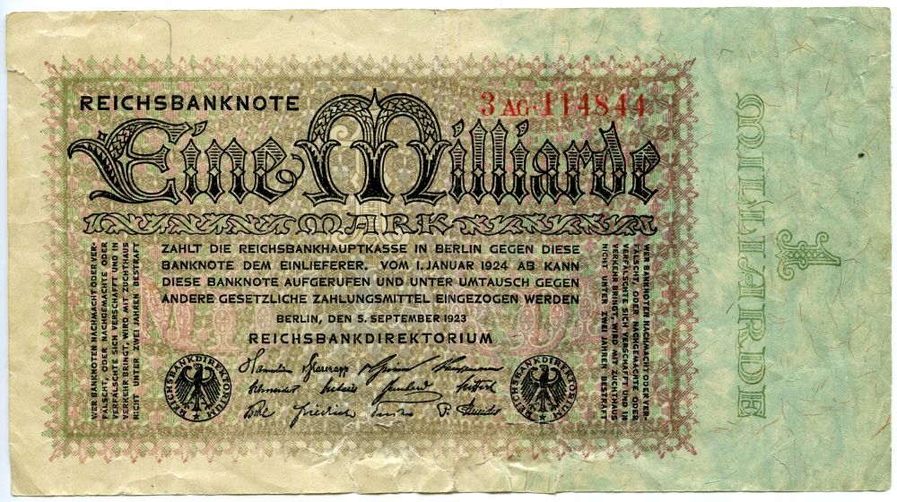 Strange-One-Sided-50-Karbowanez-1942-Banknote