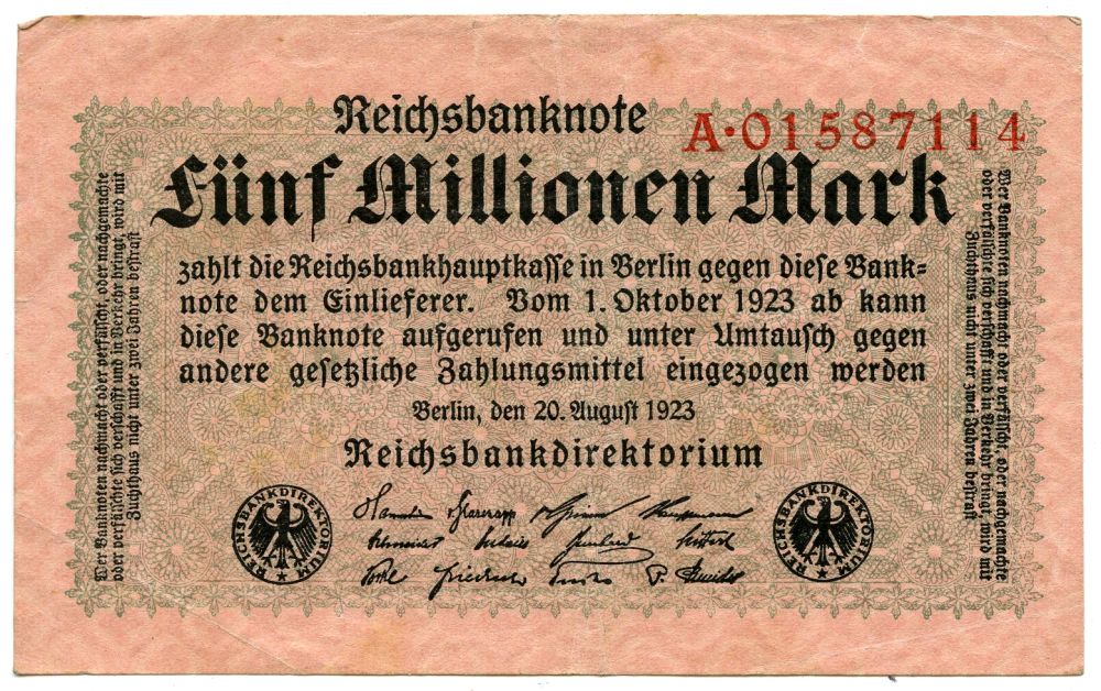 Strange-One-Sided-50-Karbowanez-1942-Banknote