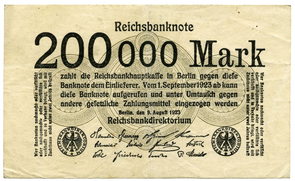 Strange-One-Sided-50-Karbowanez-1942-Banknote