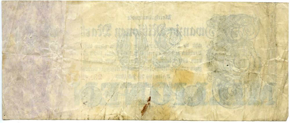 Strange-One-Sided-50-Karbowanez-1942-Banknote