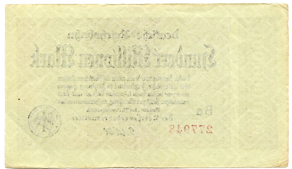 Strange-One-Sided-50-Karbowanez-1942-Banknote
