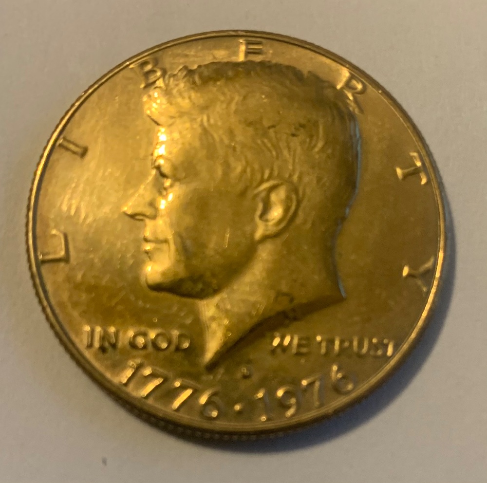 Golden-Bicentennial-Half-Dollars-Denver-Mint