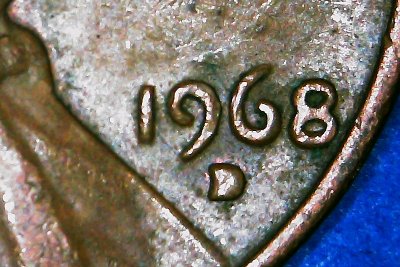 1968-D-Lincoln-Cent-Filled-D