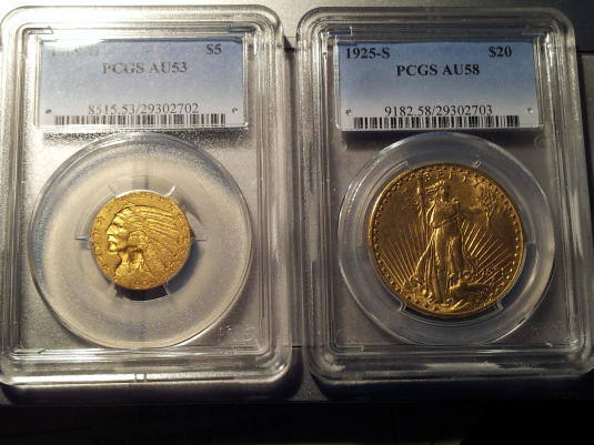 1909-$5-Gold