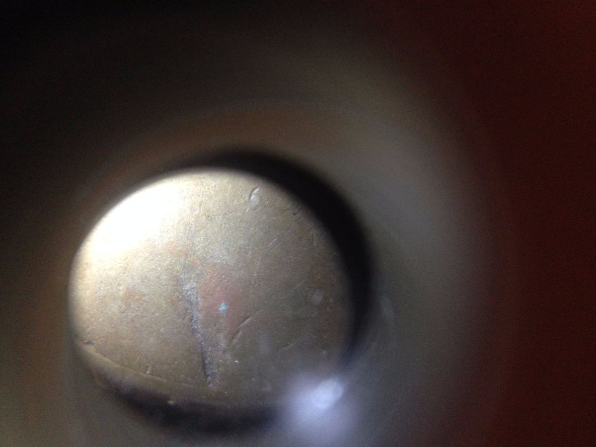 1960's-Cent-Not-Sure-The-Year-S-Mintmark?-Blank-Back?