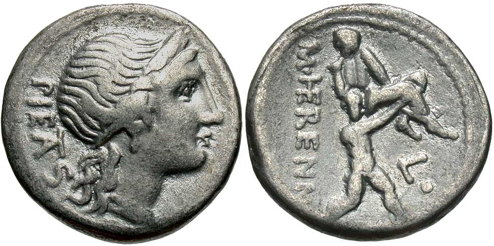 Roman-Republic-M.-Herennius-Denarius