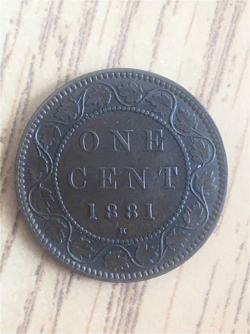 Large-Cent-1881-Triple-Punch-N