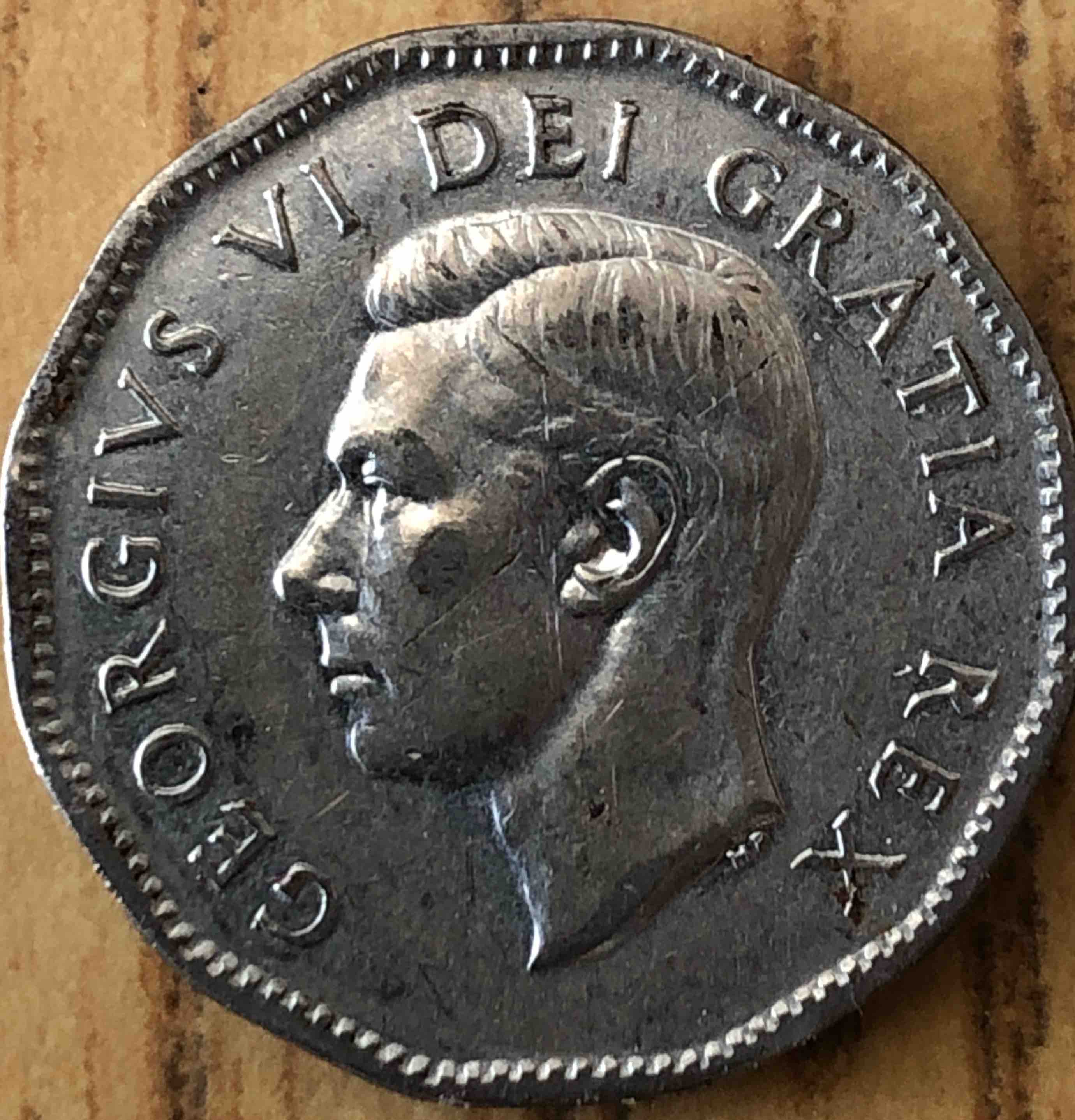 1951-High-Relief-5-Cent--For-Grading