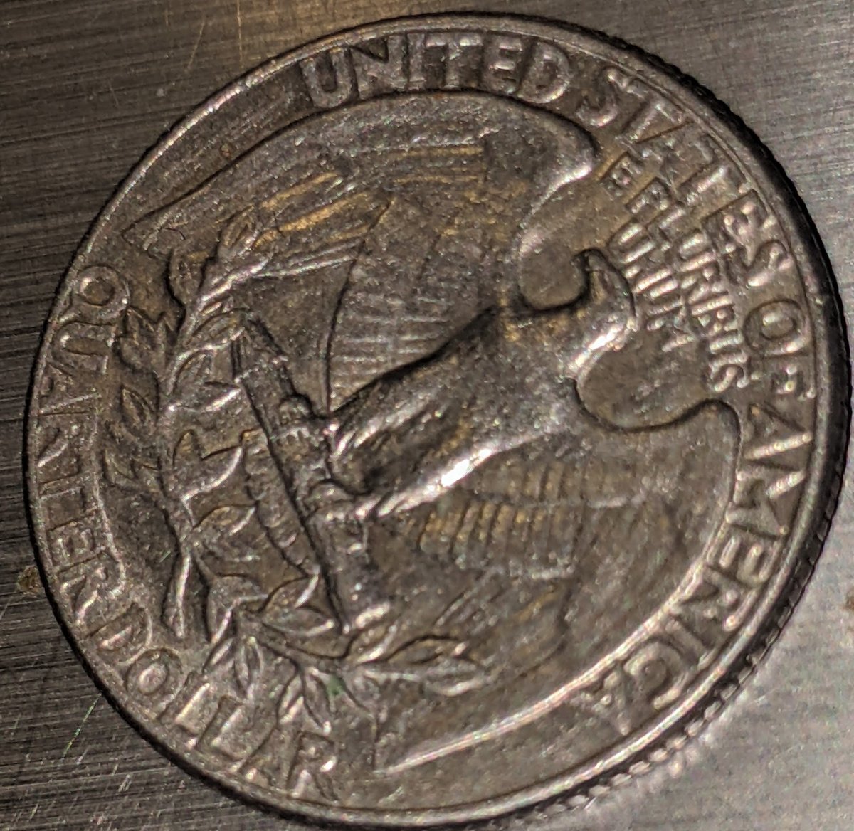 1973--Quarter--With-A-Wavey-Line-On-The-Eagles-Chest-Between-Legs-Is-It-A-Die-Crack