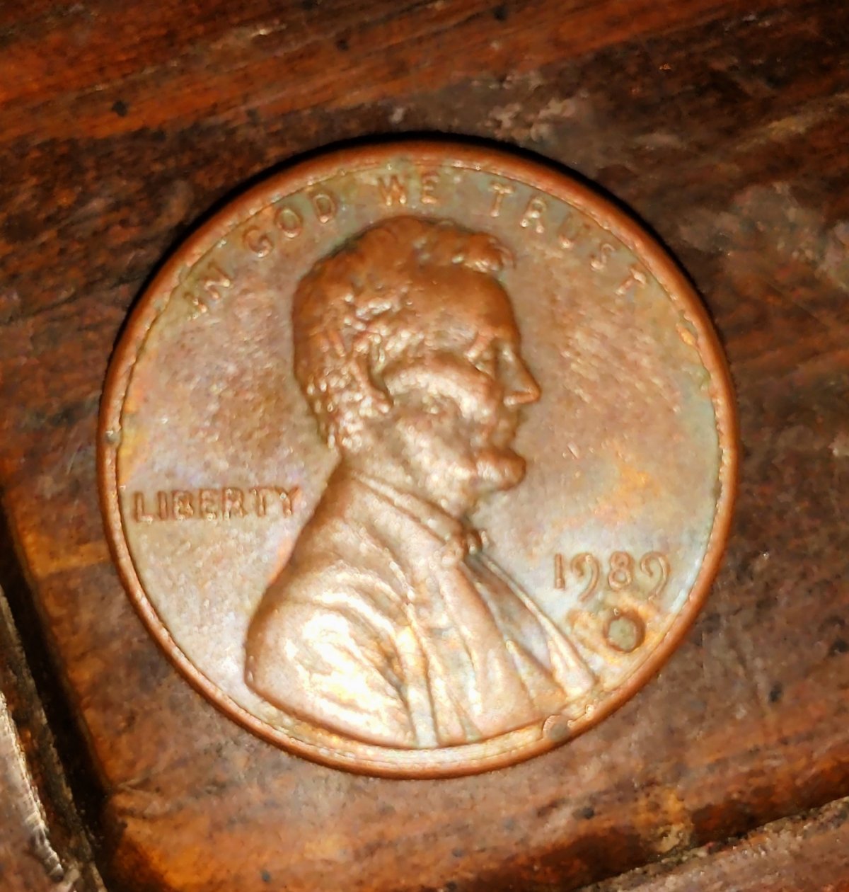 1989-?blob-Lincoln-Memorial-Penny-PMD-Or-Error-Thanks-For-Input