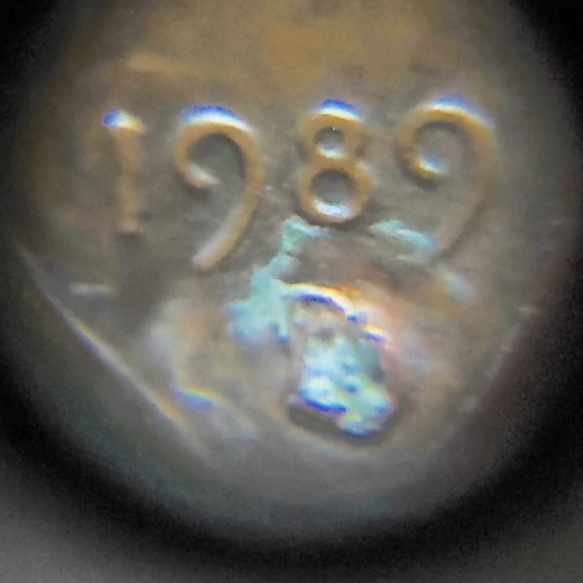 1989-?blob-Lincoln-Memorial-Penny-PMD-Or-Error-Thanks-For-Input