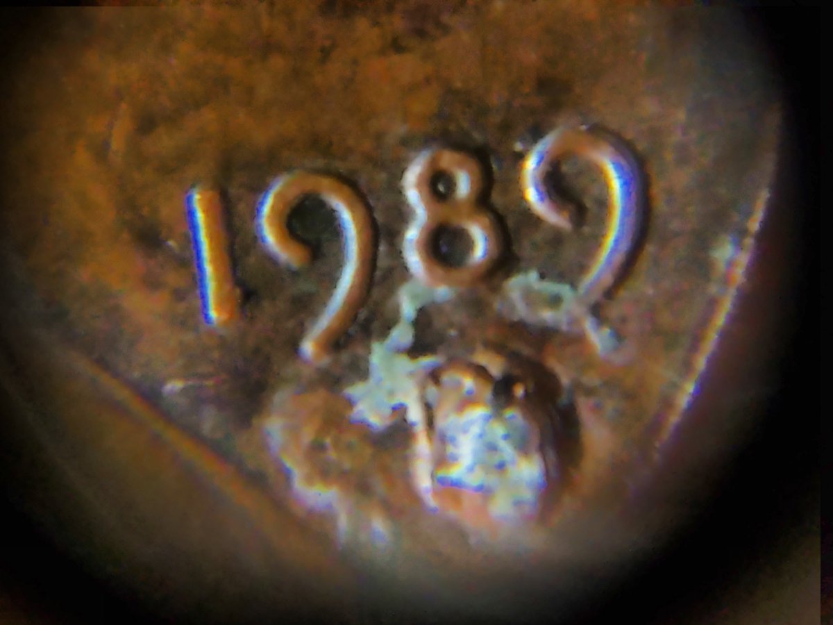 1989-?blob-Lincoln-Memorial-Penny-PMD-Or-Error-Thanks-For-Input