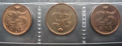 Denmark-25-Ore-2004,-180-Degrees-Die-Axis-Rotation?