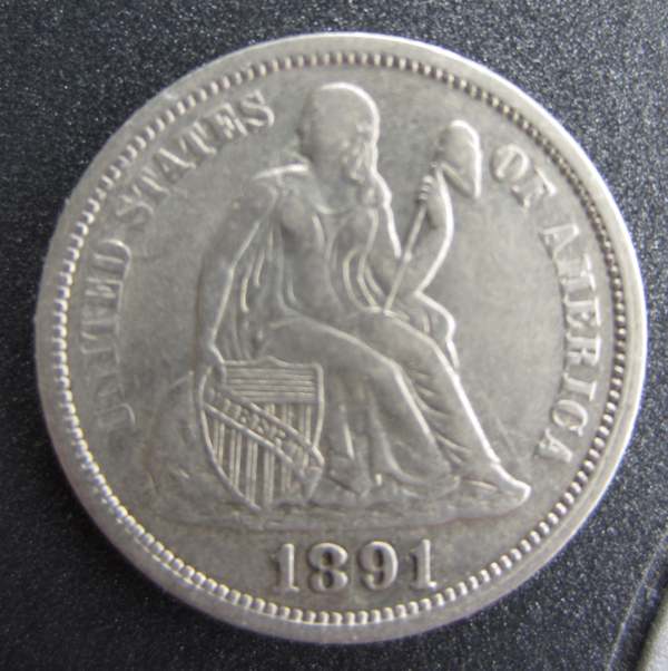 Dime-1891-O