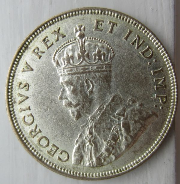 East-Africa-1924-Silver-1-Shilling-With-Tone