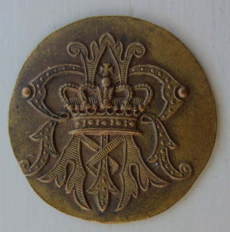 Unknown,-Royal-European?-Crown-With-Monogram-Token?