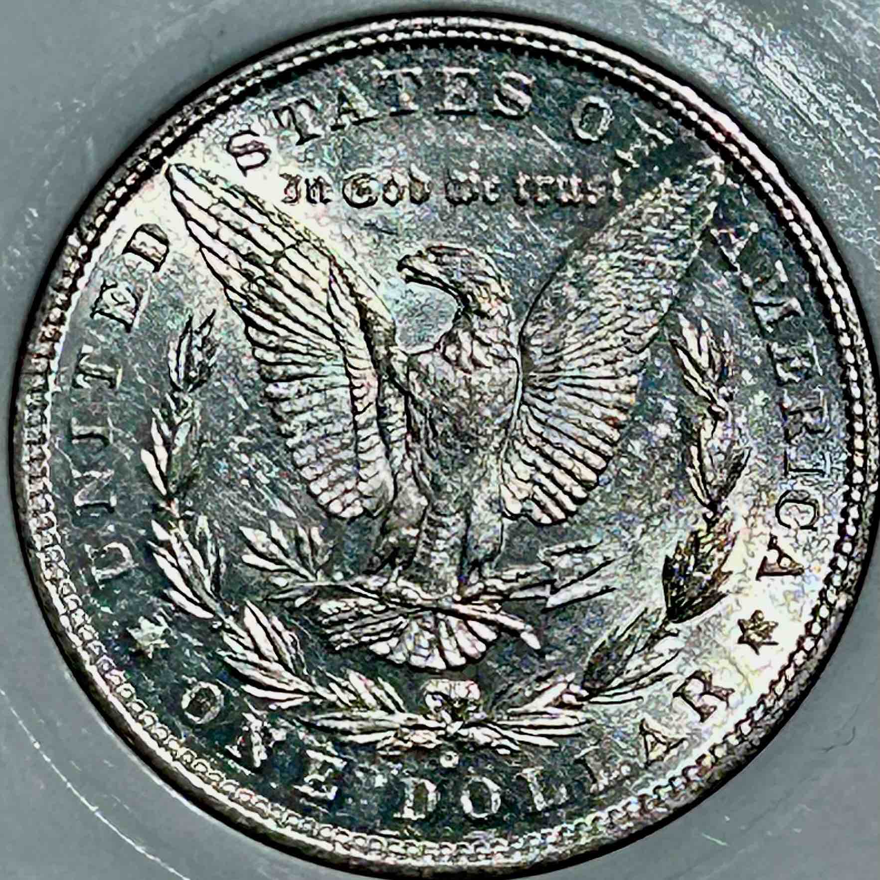 Morgan-Silver-Dollars---Artificially-Toned-1880-O