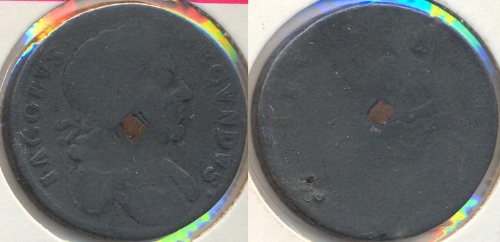 Bimetallic-Coin?-|-Plugged-Tin-Halfpenny