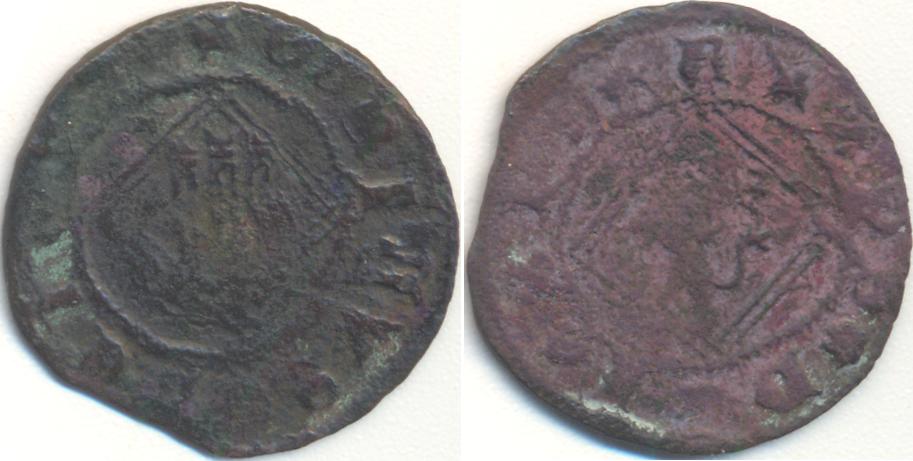 Castile-&-Leon-Billon-Coin,-Which-Henry?-|-Henry-IV-Dinero