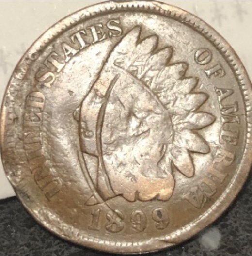1899-Indian-Cent---Possible-Strike-Athrough