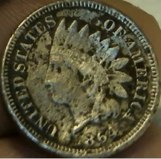 1864-Indian-Head-Penny---Wrong-Planchet
